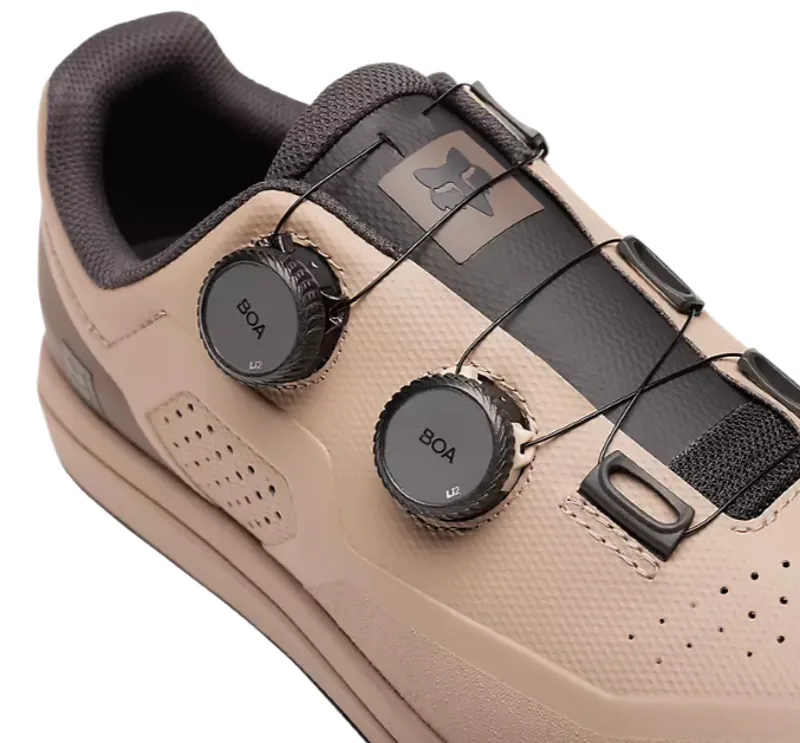 Fox Racing Union Boa Clipless Shoes in Mocha-6